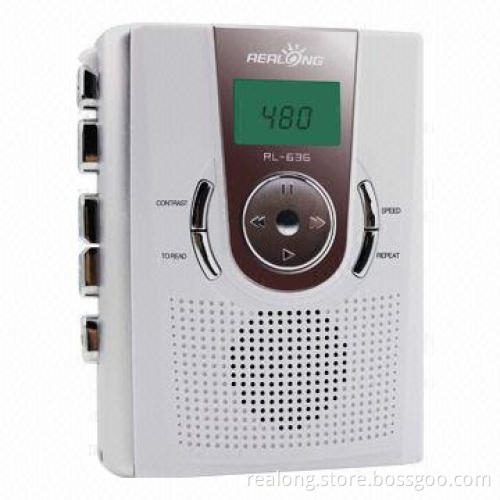 Simple Walkman cassette recorder with 5 variable speeds